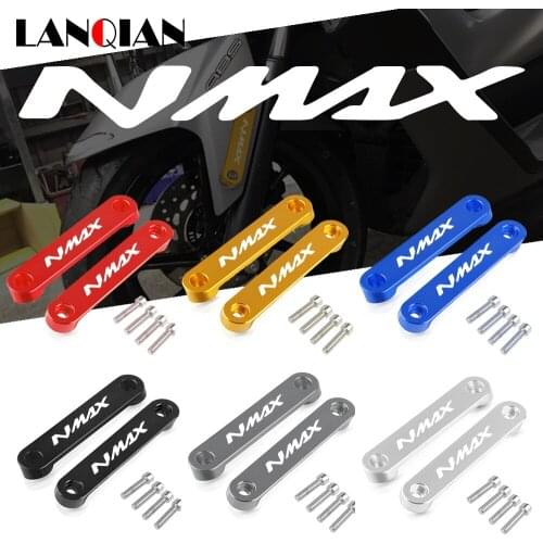 For Yamaha NMAX 155 Motorcycle Aluminum Front Axle Coper Plate Decorative Cover NMAX 155 NMAX155 2017 2018 Accessories