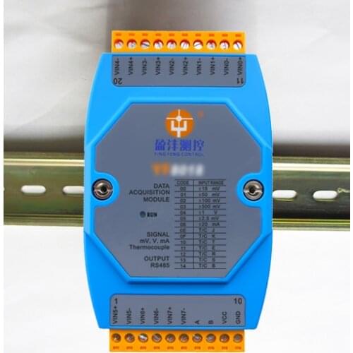 Analog input and output module current acquisition RS485 communication 0-20mA/4-20mA/0-5V/10V