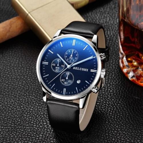 New Fashion Military Sport Mens Quartz Watches Top Brand Luxury Waterproof Chronography Wrist watch Male Analog Luminous Clock
