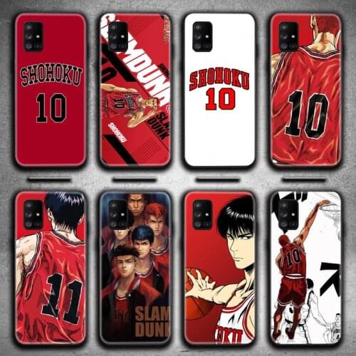 Anime Slam Dunk Shohoku Team Phone Case For Samsung Galaxy A21S A01 A11 A31 A81 A10 A20E A30 A40 A50 A70 A80 A71 A51