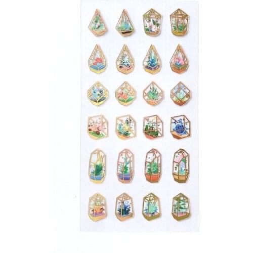 Grow Up Together Hot Selling Decorative Sticker Sheets For Diary Scrapbook Laptops