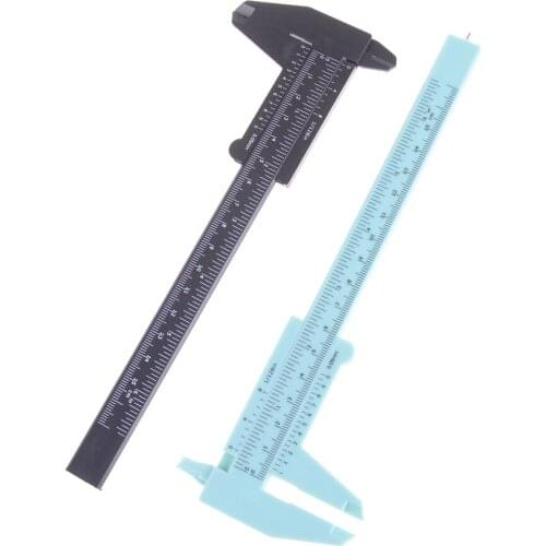 Double Scale Sliding Gauge Eyebrow Ruler Tattoo Permanent Makeup Eyebrow Tattoo Measuring Ruler Caliper Measure Tool