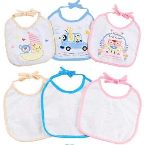 Cotton Baby bibs Infant saliva towels Burp Cloths funny Baby Waterproof bib 20%Off