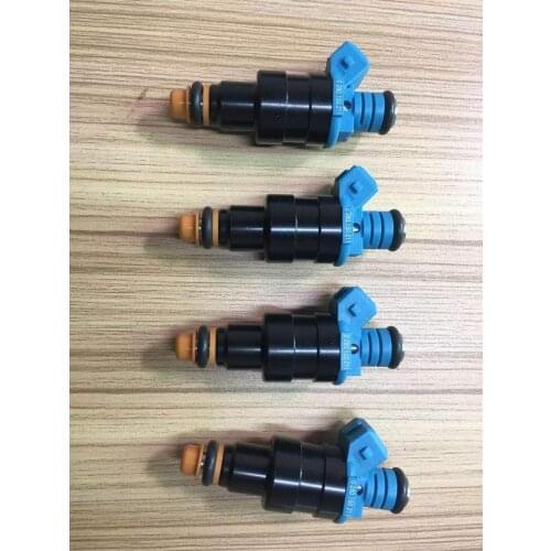 Set (4) 0280150211 Fuel Injectors for 1984-1985 BMW 318i Renault R18i Fuego