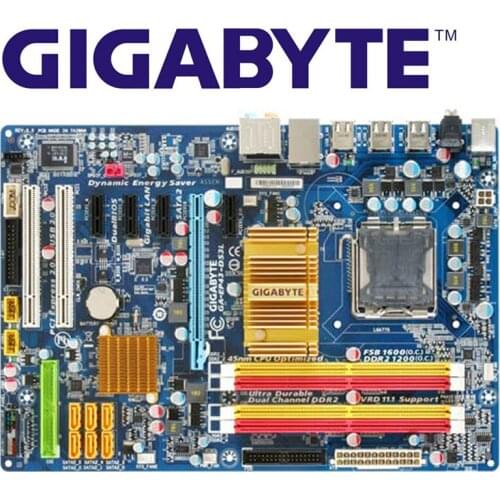 LGA 775 DDR2 For Intel P43 Used Gigabyt GA-EP43-US3L 100% Original Motherboard Desktop Computer Mainboard EP43-US3L EP43 US3L
