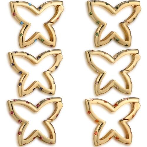 Butter DIY Jewelry Findings Spiral Clasp Supplies Metal Screw Clasps Accessories Luxury Hanging Chains Pendant Jewelry Making