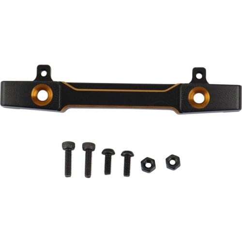 Metal Rear Bumper For 1/24 RC Crawler Car Axial SCX24 90081 Deadbolt Upgrade Parts