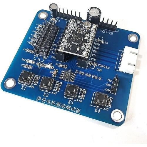 Stepper motor drive module test frame debugging test board expansion board suitable for A4988 DRV8825