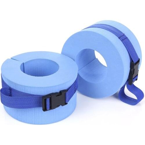 2019 New 2pcs/pair Exercise Swimming Weights Aquatic Cuffs EPS Foam Water Exercise Aerobics for Ankles Arms Swimming Accessories