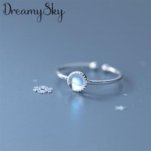 Charming Open Crystal Ring for Women Vintage Boho Party Rings Gothic Punk Jewelry Gifts for Girls 2021