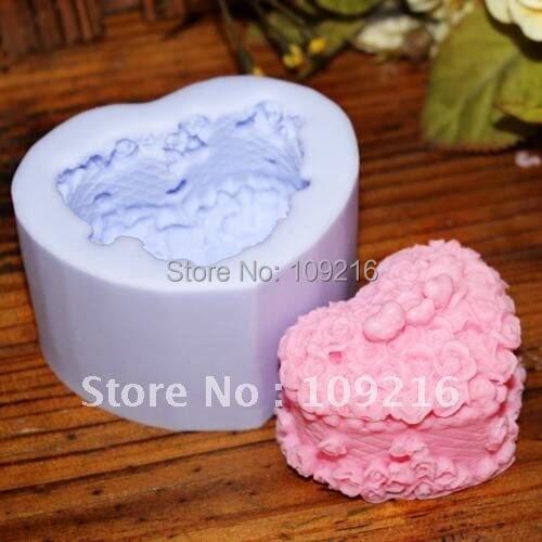 Wholesale!!!New 3D Dressing Case (LZ0094) Silicone Handmade Candle Mold Crafts DIY Mold