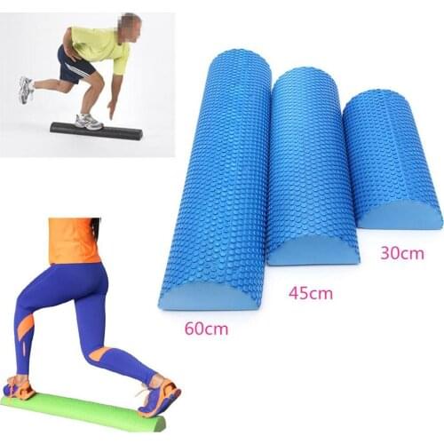 Half Round Yoga Block EVA Foam Roller Balance Pad Yoga Pilates for Muscle Restoration Physical Therapy