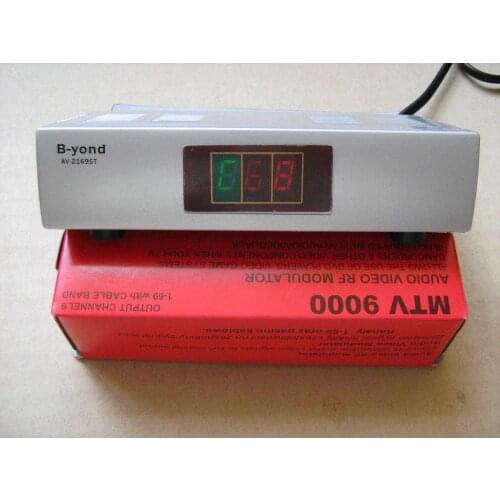 RF408 Full Band Frequency Agile Modulator RF Converter Audio Video Converter AV to RF