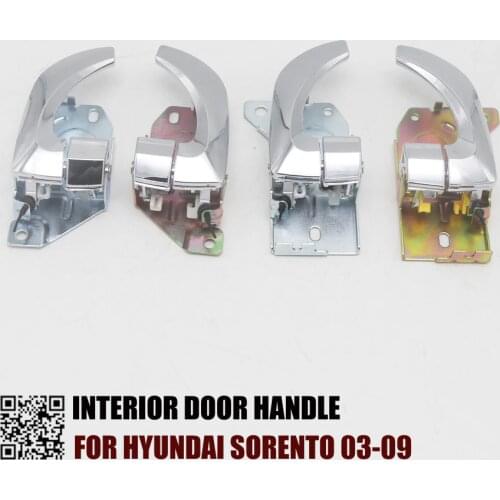 4PCS INTERIOR DOOR HANDLE FOR KIA SORENTO 2003-2009 82610-3E000 82620-3E000