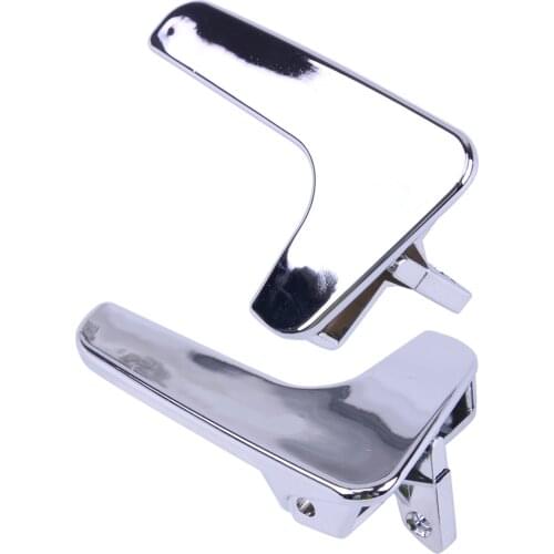 1Pair Car Front Rear Interior Door Handle Chrome 6K0837113 6K0837114 Fit for Seat Ibiza III Cordoba Vario 1999 2000 2001 2002