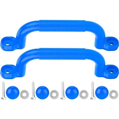 1 Pair Wear Resistance Playground Safety Handle Non-Slip Handle Swing Toy Accessories Kit For Kids Outdoor Fitness