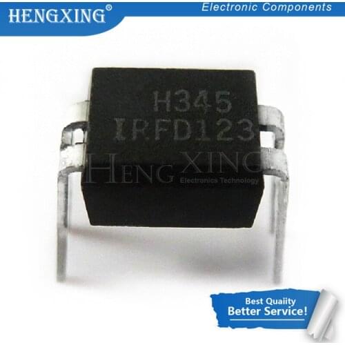 10pcs/lot IRFD123 FD123 DIP-4 In Stock