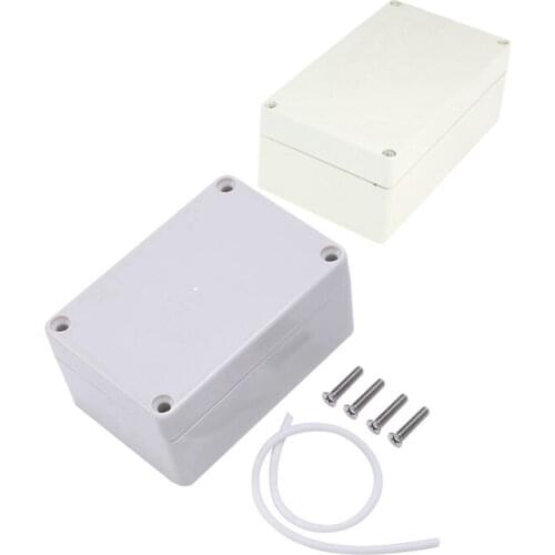 158mm x 90mm x 60mm Waterproof Plastic Enclosure Junction Box Holder & IP65 ABS Plastic Electronic Housing Box