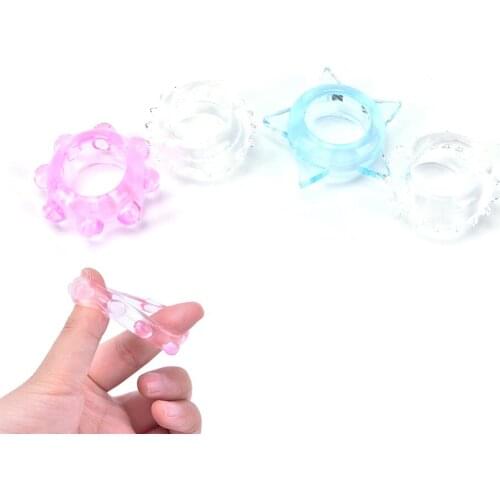 2Pcs Male Adult Toys Ring Erection Penis Cock Ring Enhancer Delay Premature For Men Valentines Day Wedding Favor Gifts Jewelry