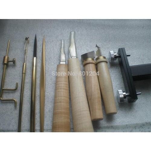 9 PCs Quality Violin Luthier tools violin making tools