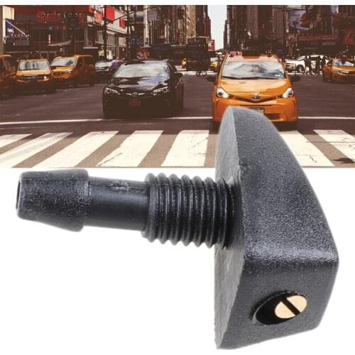 Car Universal Windshield Washer Sprinkler Head Wiper Fan Shaped Spray Nozzle J60F