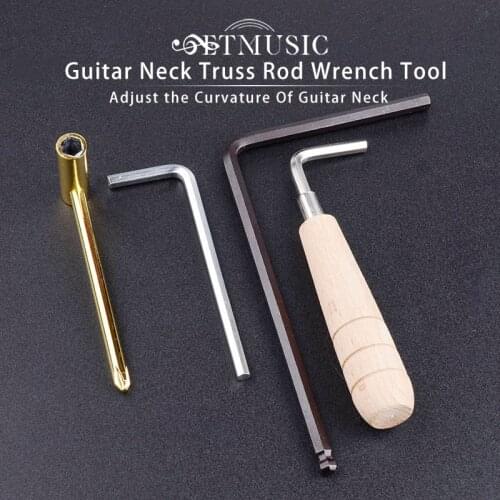 Guitar Uses Adjust the Curvature Of Guitar Neck Truss Rod Guitar Wrench Hex Wrench Tool Mandolin Ukulele Luthier Tool