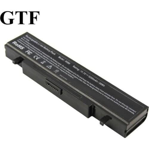 GTF 11.1V 5200mAh Laptop Battery for Samsung AA-PB9NC6B AA-PB9NS6B AA-PB9NC5B pb9nc6b np300v5a NP550P7C NP350V5C R428 R580 R540