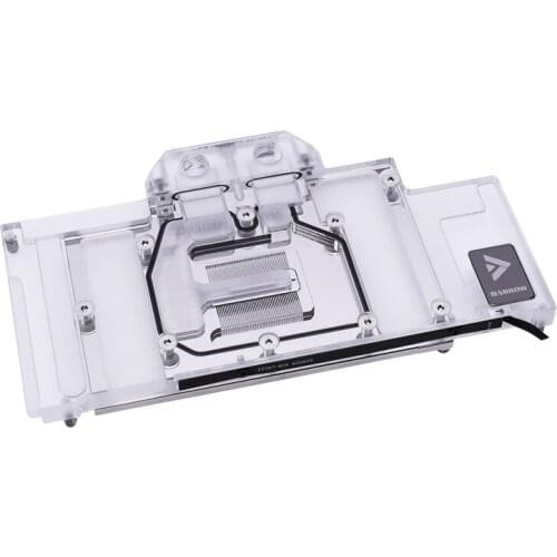 Barrow Colorful BATTLEAX 3090 3080 full coverage GPU Water Block 5V ARGB 3PIN Motherboard AURA SYNC BS-COI3090Z-PA