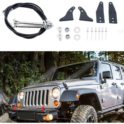 Limb Risers Kit fit for JK Jeep Wrangler Parts 2007-2018 Limb Risers Through the jungle Protector Obstacle Eliminate Rope