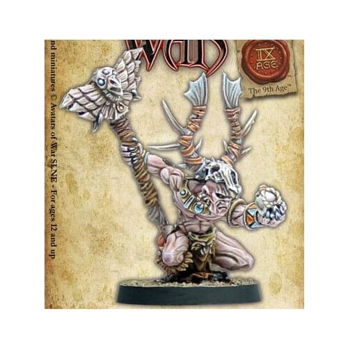 Model kit resin kit 28328 Avatars of War BARBARIAN SHAMAN WITCH DOCTOR