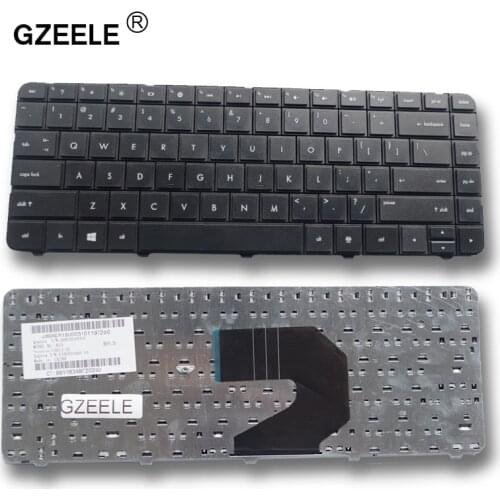 GZEELE New Laptop Keyboard US English black for HP Compaq Presario CQ57 CQ-57 CQ58 CQ-58 black