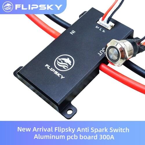 New Arrival Flipsky Anti Spark Switch Aluminum pcb board 300A for Electric Skateboard /Ebike/ Scooter/Robots Flipsky