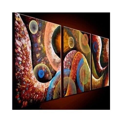 MODERN ABSTRACT HUGE WALL ART OIL PAINTING ON CANVAS(no framed)