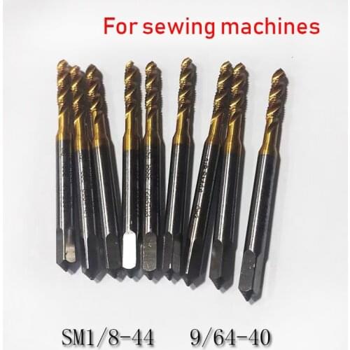 Spiral tap for sewing machines SM9/64-40 15/64-28 11/64-40 1/8-44