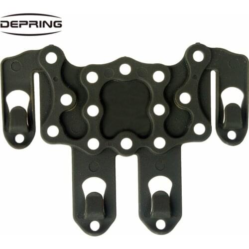 Tactical Molle System CQC S.T.R.I.K.E Speed Clip Platform for Right Left Hand Holster Rail Case Mount for Hunting