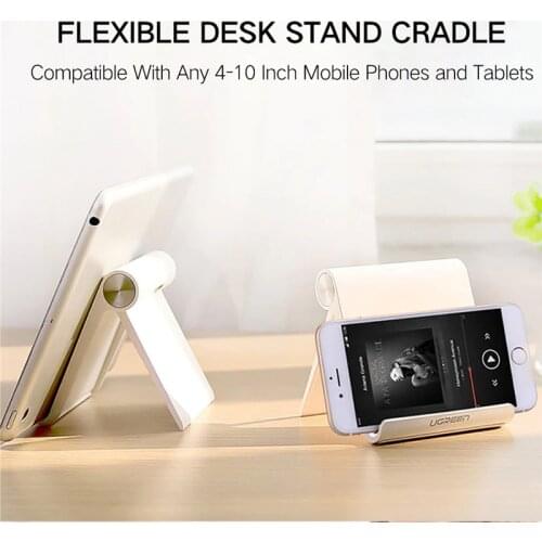 Ugreen Universal Phone Holder Stand For iPhone X 8 7 6 Plus Desk Foldable Tablet Bracket For iPad Xiaomi Mi6 Redmi 4X Oneplus 5