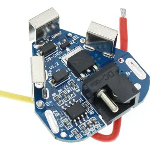3S 12.6V 6A BMS Li-ion Lithium Battery Protection Board 18650 Power Bank Balancer Battery Equalizer Board for Electric Drill