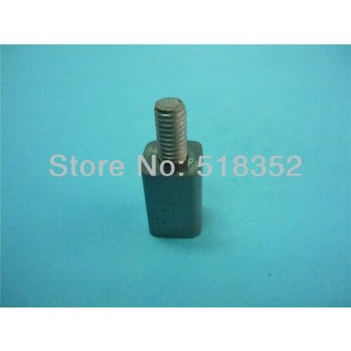 424.914.0 AGIE Upper Power Feed Contact with M6 Screw 12mmx 12mmx L29mm for Wire Cut EDM Spare Parts