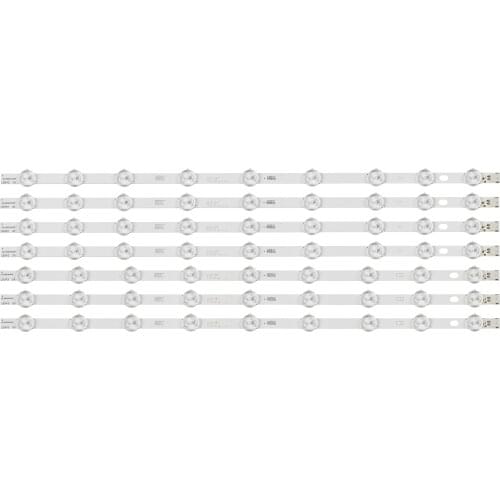 7 PCS/set LED Backlight strip for PANA SONIC TX-50A300B HITACHI 50HYT62U 50 NDV REV1.1 VESTEL VES500UNDA VES500UNDC-2D-N01