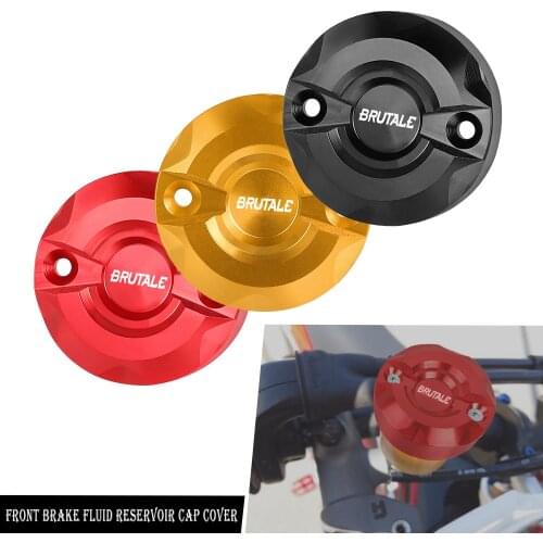 Motorcycle Accessories Front Brake Fluid Reservoir Cap Cover aluminum FOR Ducati MONSTER 937 2021 1200 R 2016-2019 2018 2017