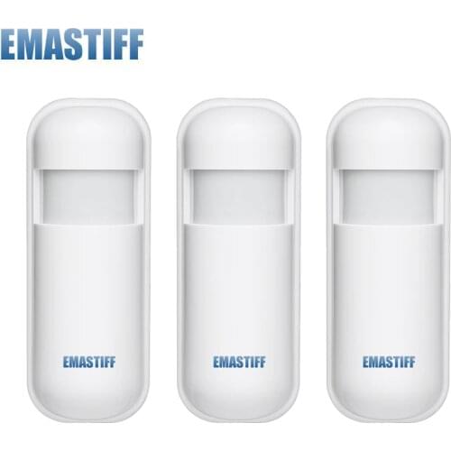 3pcs 433 Mhz Wireless Mini PIR Motion Sensor Alarm Infrared PIR Sensor Motion Detector for W2B W3B W4B PG103 106 107 Home Alarm