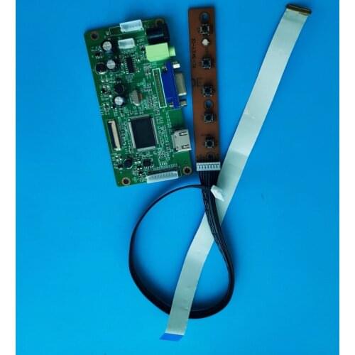 For B140XTN02.4 EDP HDMI 1366×768 LCD DIY LED EDP 30Pin 14" monitor DRIVER KIT VGA Controller board SCREEN display