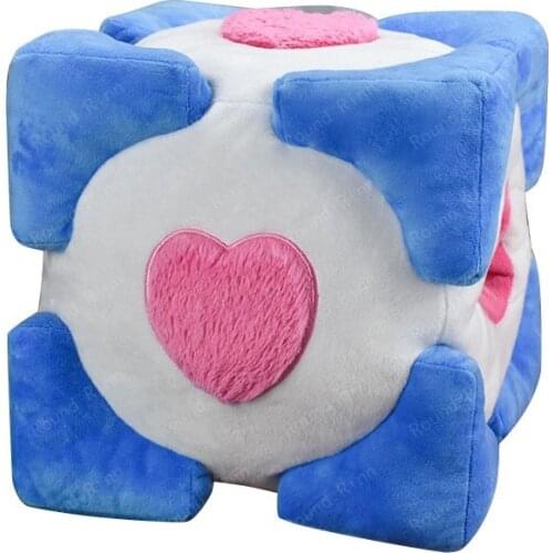 DOTA 2 IO ARCANA Benevolent Companion Portal 3 Cosplay Mascot Cube Toy 27CM Stuffed & Plush Doll