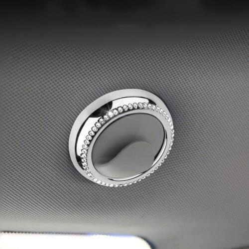 2pcs Car Roof Hook Cover Organizer Bag Holder Hanger Moulding Trim for Mini Cooper F56 Hatchback 2014 2015 2016 2017 2018