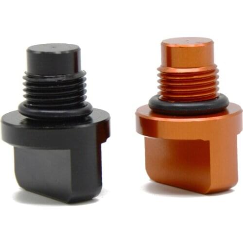 Motorcycle CNC Aluminum Engine Oil Drain Plug Bolts filler cover motorbike Oil Cup Plug cover screw For 390 200 790 2013-2019