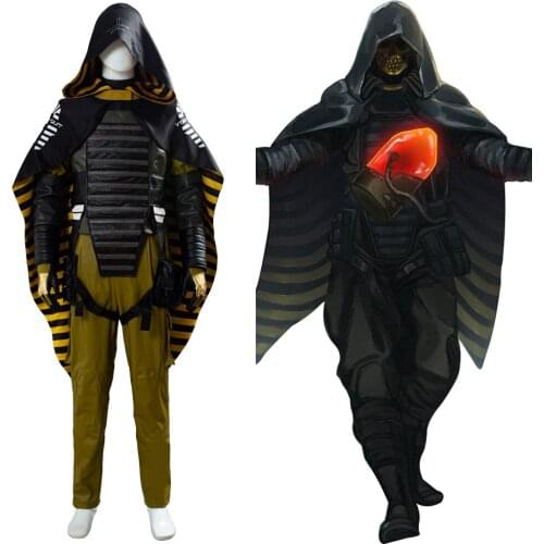 Game Death Cosplay Stranding Higgs Monaghan Void Out Cape Homo Demens Suit Halloween Carnival Costumes Adult