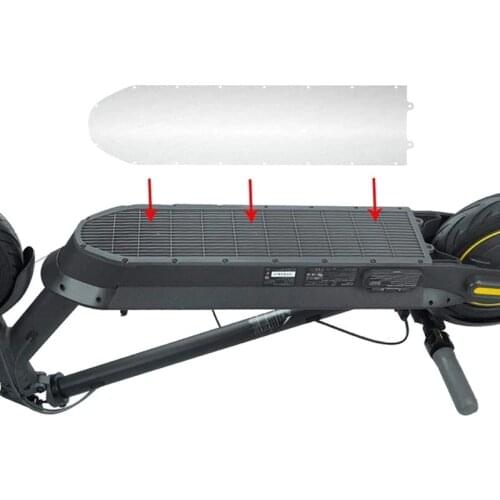 Stainless Battery Bottom Cover for Ninebot G30 Max Electric Scooter Bottom Protection Cover for E-Scooter Skid Accessories