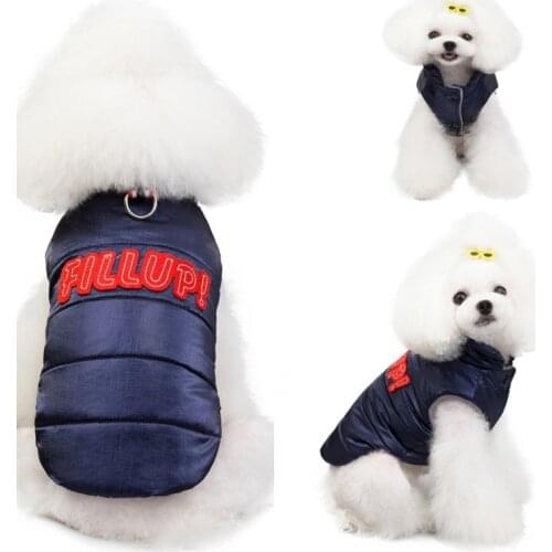 Small Dog Clothes Winter Warm Pet Dogs Coat Jacket Puppy Cat Outdoor Clothing For Yorkshire Comfortable Outfit Puppy Costumes