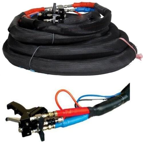 Polyurethane pu foam heater pipe heating hose for spray machine