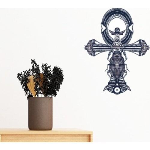 Eye Cross Insect Art Pattern Removable Wall Sticker Art Decals Mural DIY Wallpaper for Room Decal